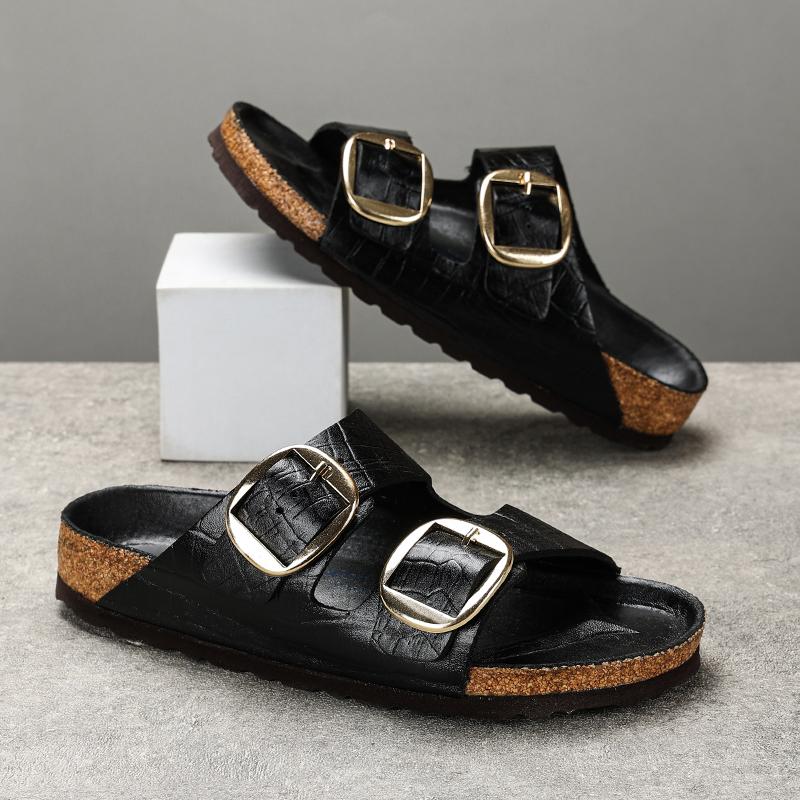 Fashion 2025 New Men's Summer Half Drag Slip-On Sandals Breathable Soft Sole Non-Slip Beach Slippers Lightweight Casual Shoes for Men