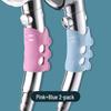 No-Drill Suction Cup Shower Head Holder with Movable Silicone Base