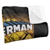 Superman Silky One Supersoft Blanket