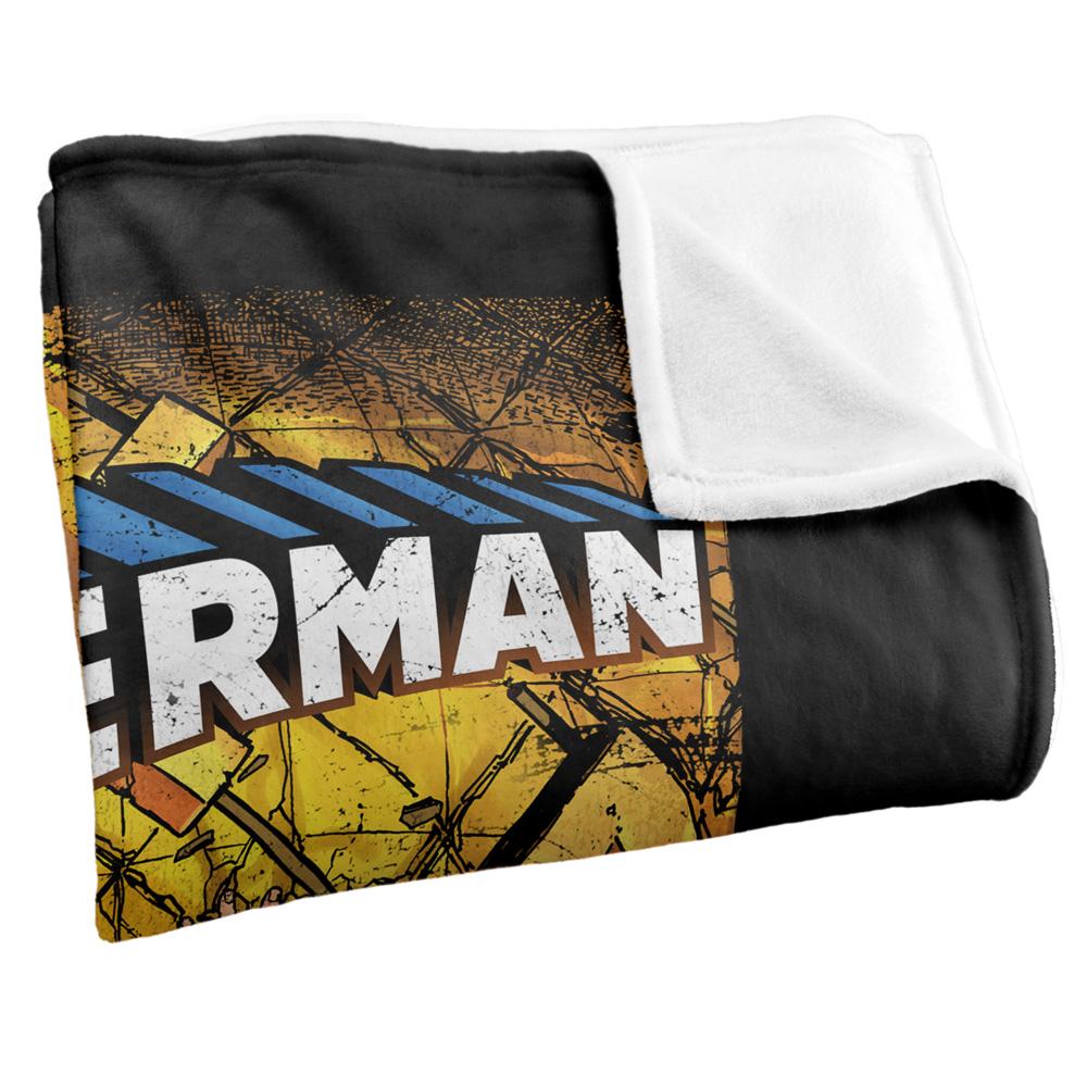 Superman Silky One Supersoft Blanket