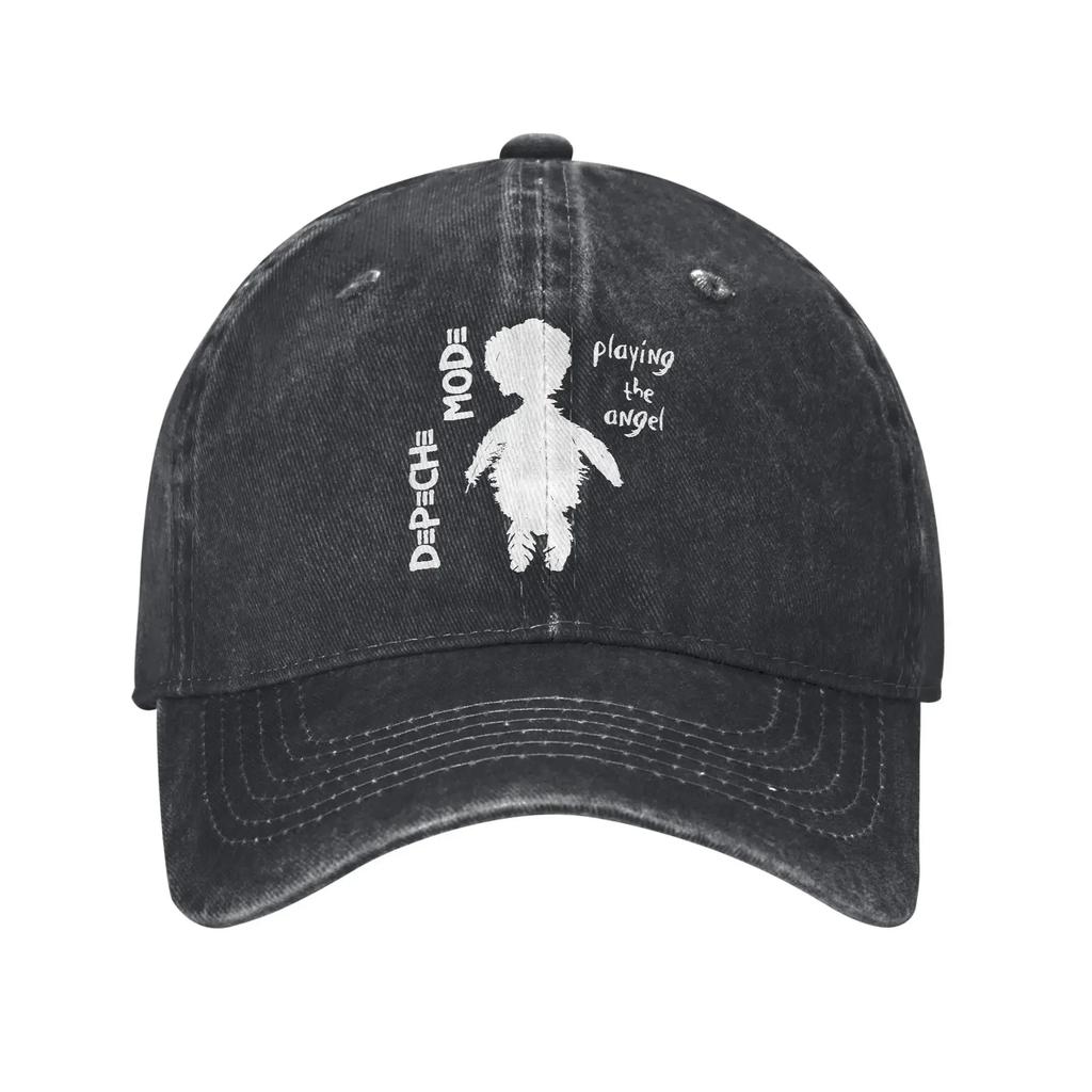 Depeche Cool Mode Music Band Unisex Style Baseball Caps Distressed Denim Caps Hat Fashion Outdoor Adjustable Fit Sun Cap