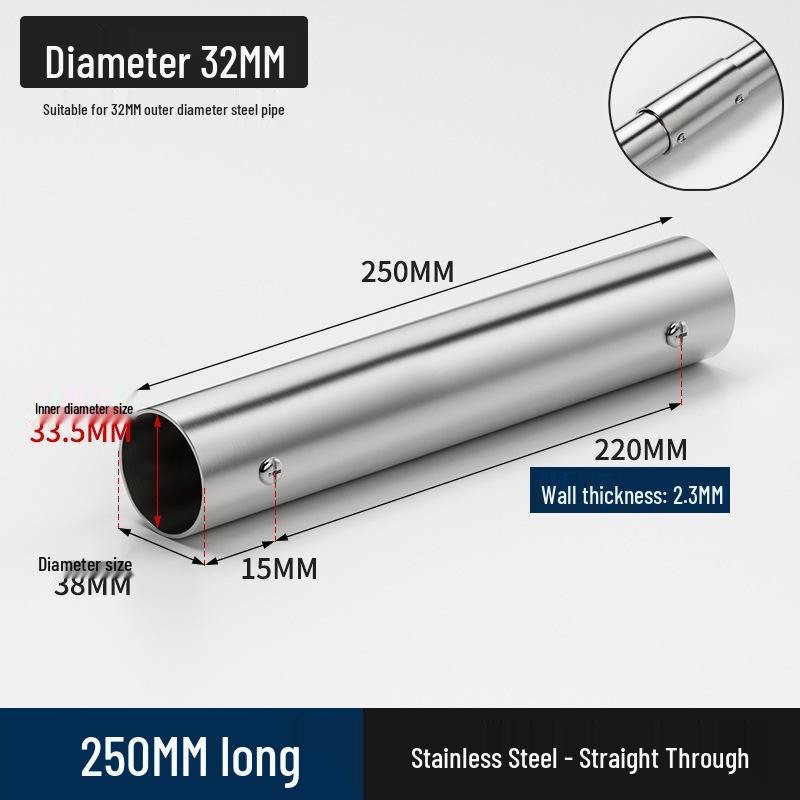 Stainless Steel Right Angle Tee Connector 19mm-32mm Joint Elbow Assembly Frame Fastener