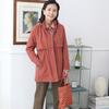 Shiz Madam Modern Double Cover Half Hooded Coat J31725