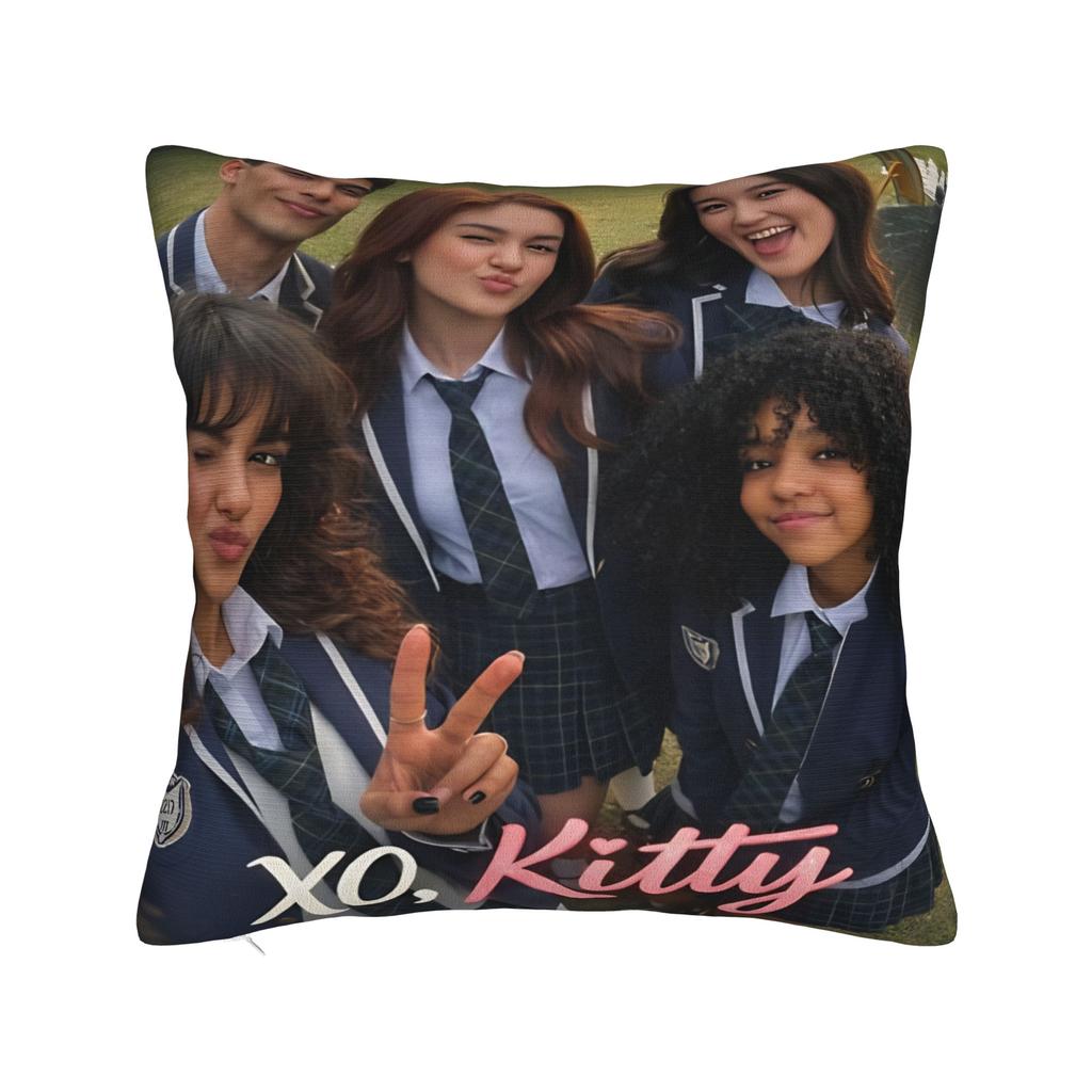 Tv Xo Kitty Kim Min Ho Pillow Case Comfy Pillow Cover For Sofa Home Decor Funny Cushion Cover