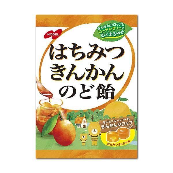 Japan Nobel Honey Kinkan Throat Lozenges 110g