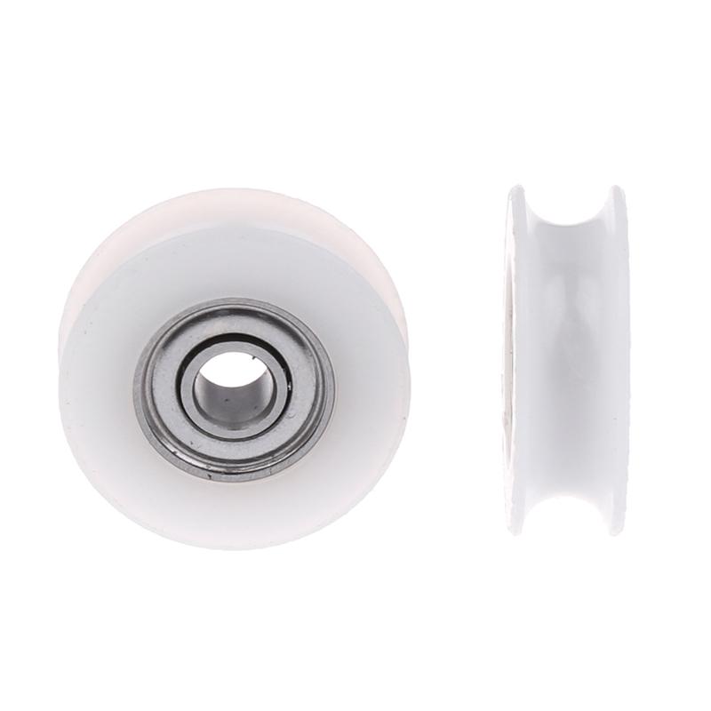 1Pcs 3*13.5*4.3Mm U-Shaped Bearing Roller 693 Bearing Moving Pulley Rubber Roller Mute Elasticity Roller Pulley