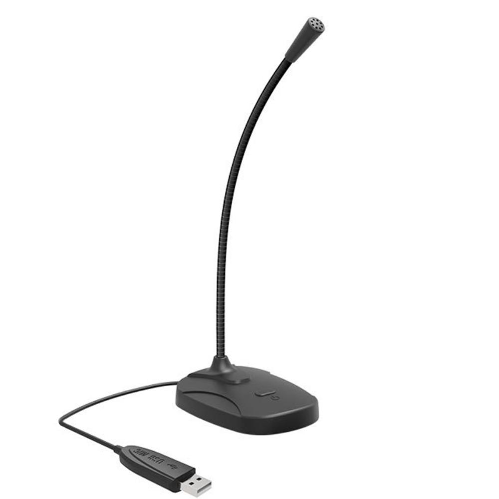 Adjustable Hose USB Desktop Microphone Hi-Fi High Fidelity Condenser Microphone  Vlog Creation