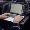 Portable Car Laptop Computer Desk Mount Stand Eat Work Car Steering Wheel Dining Table Bracket Drink Food Coffee Tray Board