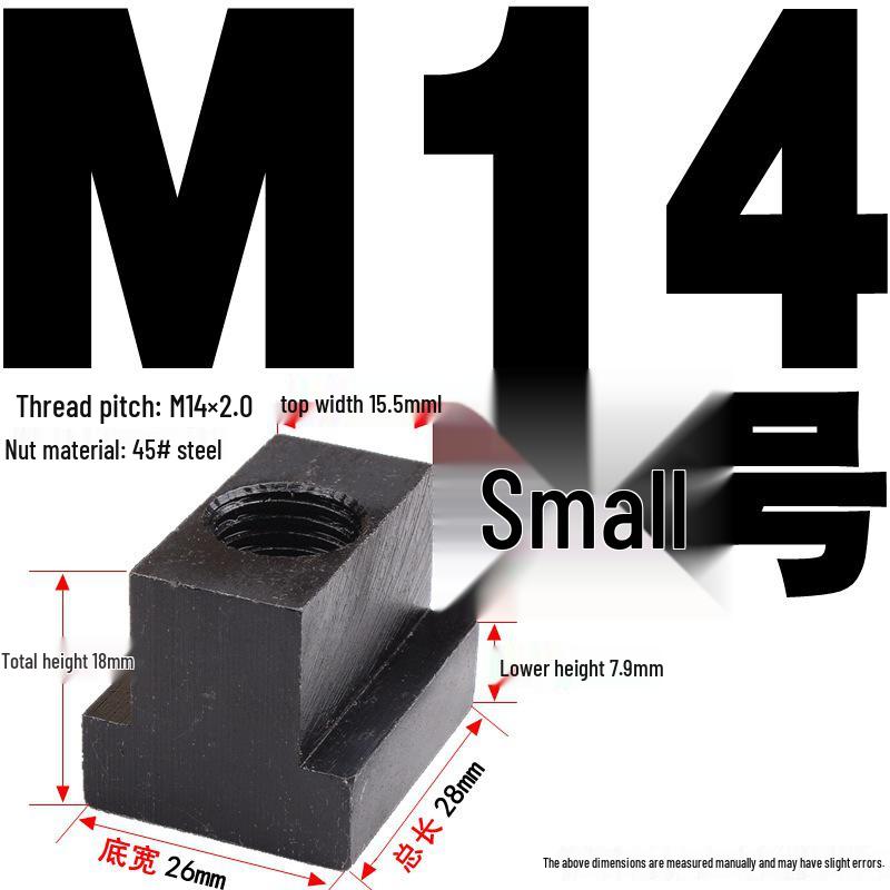 Kangfei 45# Steel T-Nut for M6-M20 Bolts