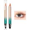 TIngphe 2 In 1 Dual Ended Eyeshadow Highlighter Stick Iridescent Sand 403 