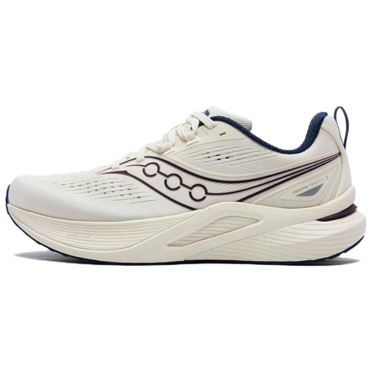 SAUCONY Tempus 3 Comfortable Versatile Running Shoes Unisex Running Shoes Beige S28251-2