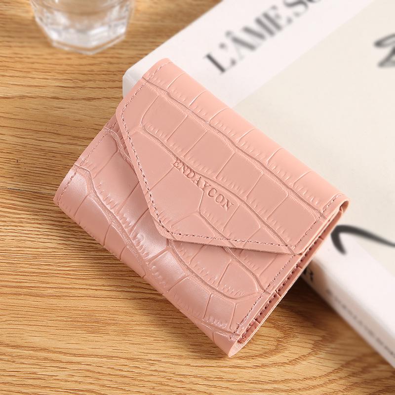Korean Style Stone Pattern Large Capacity Multifunctional Wallet and Card Holder