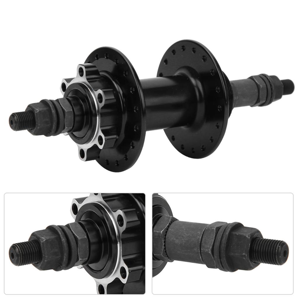 Aluminum Alloy Mountain Bike Hub Bearing Bicycle Hub Axle Replacement Fittings KitLong