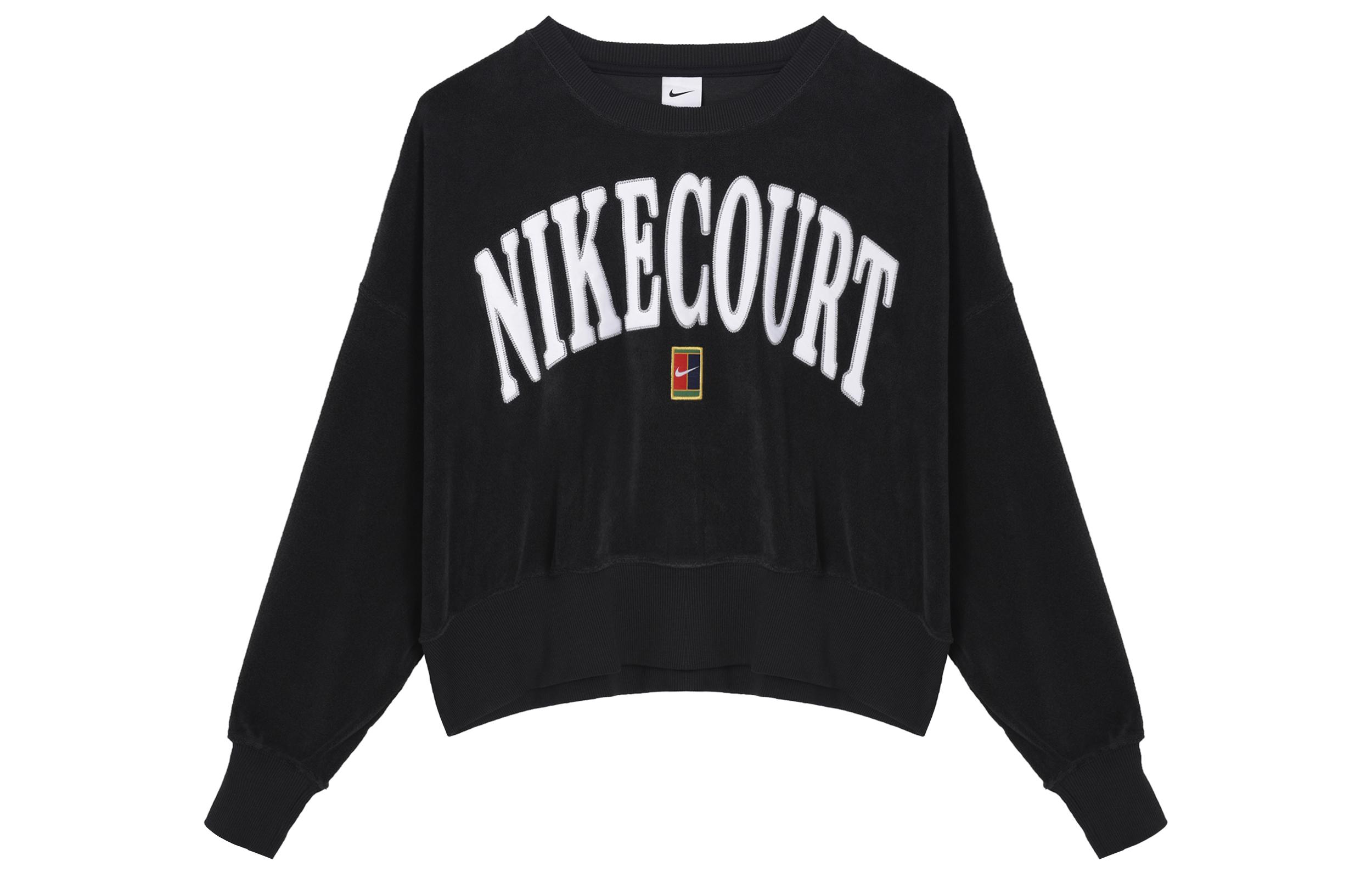

Nike COURT HERITAGE Sweatshirt Women s Black FQ2243-010 L