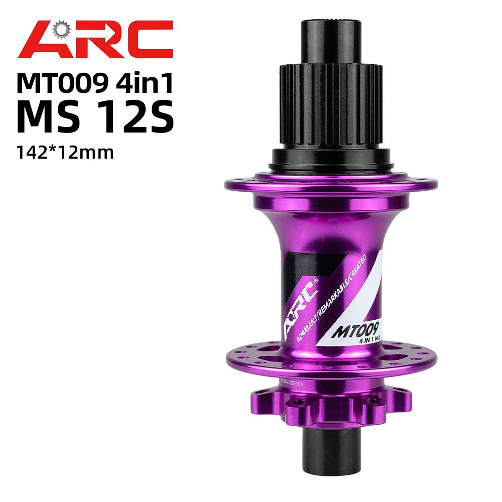 ARC MT009 Front Rear Bicycle Hubs 32 Holes MTB Mountain Bike NBK Sealed Bearing Hub 6 Pawls 114 Clicks Noise HG XD MS 8-12-Speed