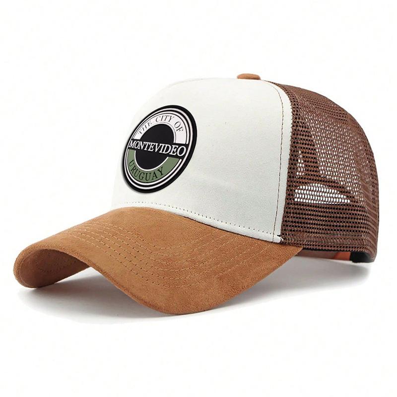 Spring Summer Suede 5 Panel Mesh Baseball Cap Big Head Unisex Trucker Hat Men And Women Sport Snapback Caps Leisure Gorros