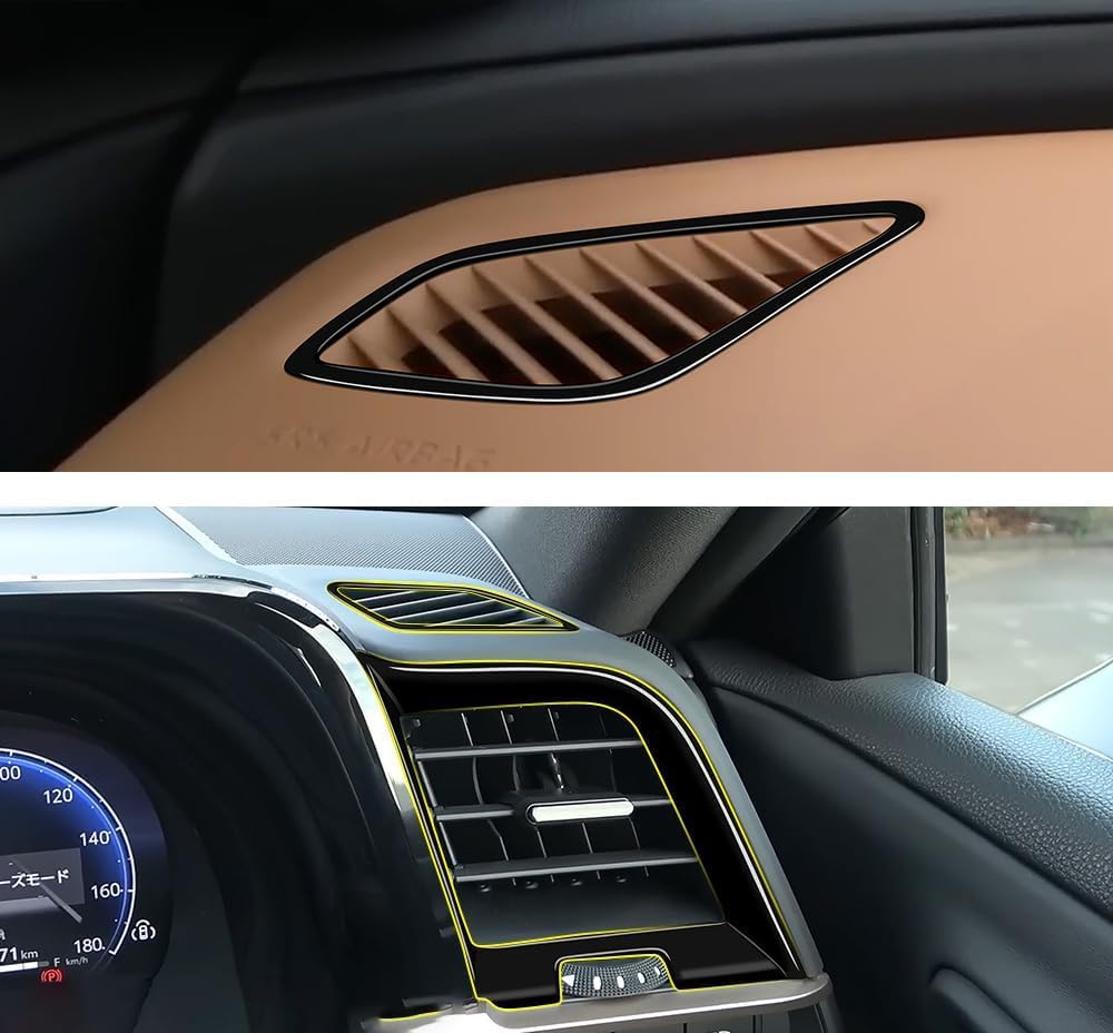Toyota Crown Grade 2025 Compatible Side Air Vent Center Air Vent Dashboard Vent Garnish Interior Accessory Toyota Specialist Design Aobexalt