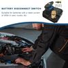 Square Design Car Battery Disconnect Switch Universal Fit Anti-Leakage Heavy Duty Switch High Current Waterproof