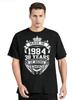 Vintage December 1984 Birthday T-Shirtunisex Clothing Oversized Tshirt O-neck Fashion Retro T Shirt Born In 1984 New Casual Tops