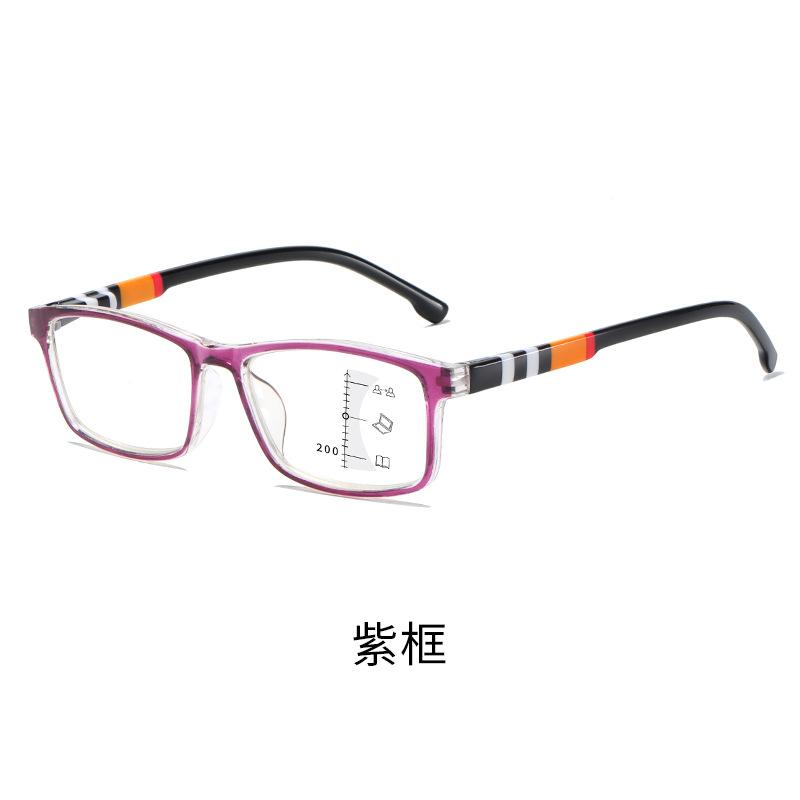 Multifocal Progressive Reading Glasses Men Intelligent Small Frame Ultralight Anti Blue Light Presbyopic Eyewear Women +1.0~+4.0