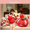 Chinese New Year Plush Sugar Cane Firework Decorative Dolls For Living Room And Sofa Decor