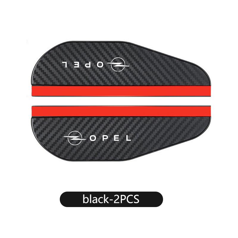 2pcs Car Sun Visor Rearview Mirror Rain Eyebrow Shield Sticker For Opel Insignia Astra G J F K Vectra C H Corsa C B D Omega