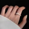 925 Sterling Silver Smiley Face Ring for Women - Round Bead Design, Plain Band, Ideal Summer Accessory
