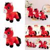 Lucky Horse Plush Toy With Pp Cotton Fill For Lunar New Year Celebrations And Gift Giving