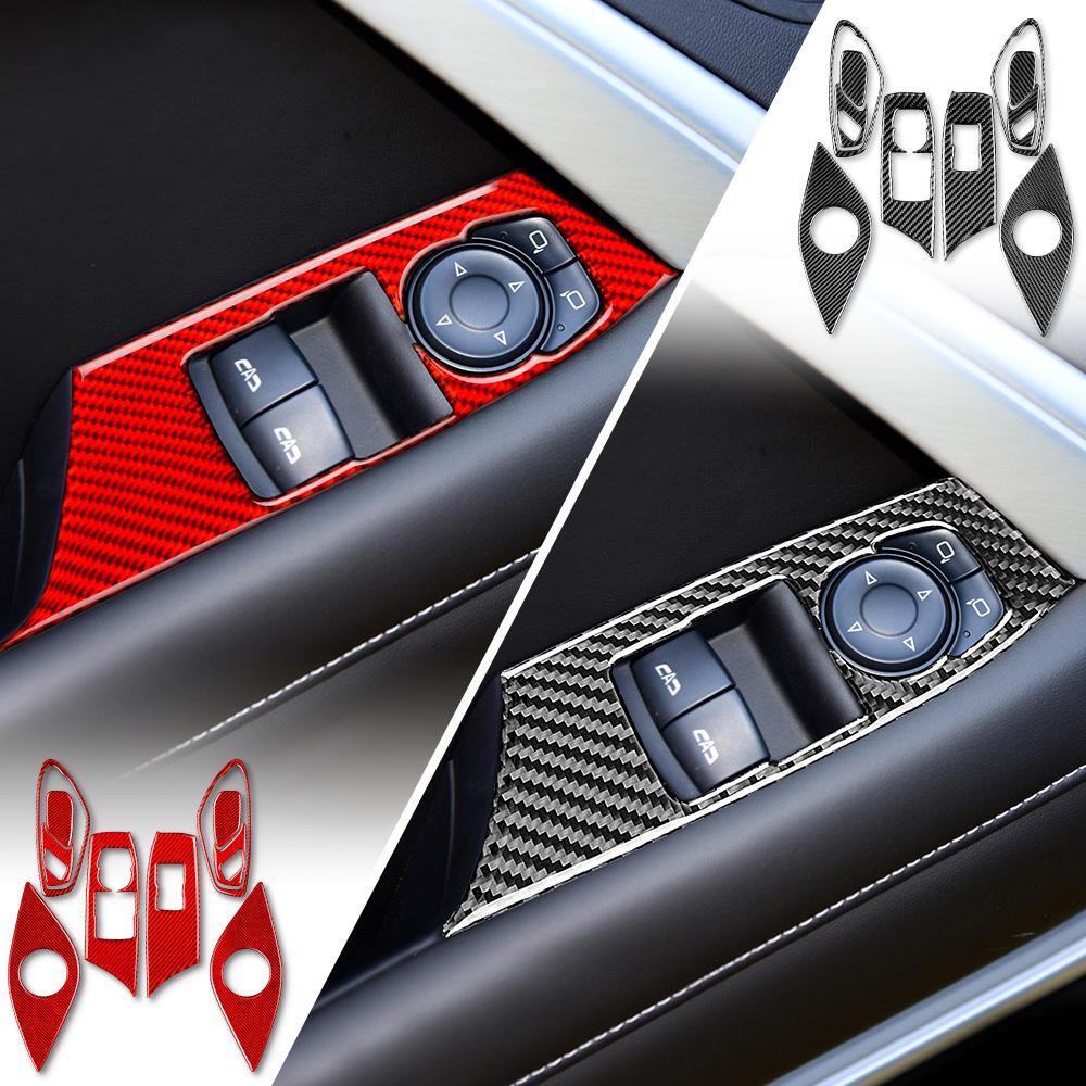 Real Carbon Fiber AIRSPEED For Chevrolet Camaro 2016 2017 2018 2019 2020 2021 2022 2023 Accessories Car Interior Trim Sticker