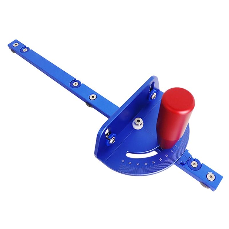 High Abrasion Resistance Table Saw Ruler Carpentry Push Rod Angle Sturdy Mitre Gauge Aluminum Alloy Woodworking Tools
