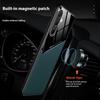 Pour Samsung Galaxy A56 5G Coque Revêtue de Cuir PC + TPU Couvercle Arrière de Téléphone