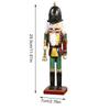 Wooden Nutcracker Figures Nutcracker Soldier Doll Figure Christmas Festive Puppet Home Decor Party Supplies For Shelf Window