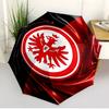 Eintracht Frankfurt Print Automatic Open Close Umbrella, Portable Foldable Umbrella, for Outdoor Commute Camping Trip, Ideal Birthday Gift
