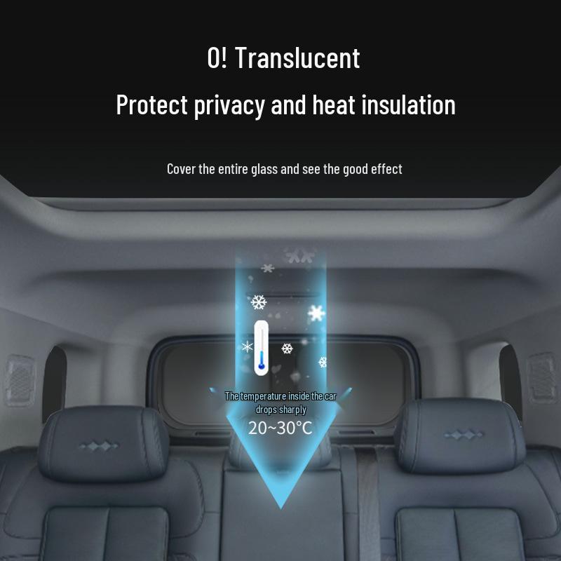Sunshade for BYD Leopard 25 Titanium 7 - Car Window Heat Insulation & Privacy Camping Shade