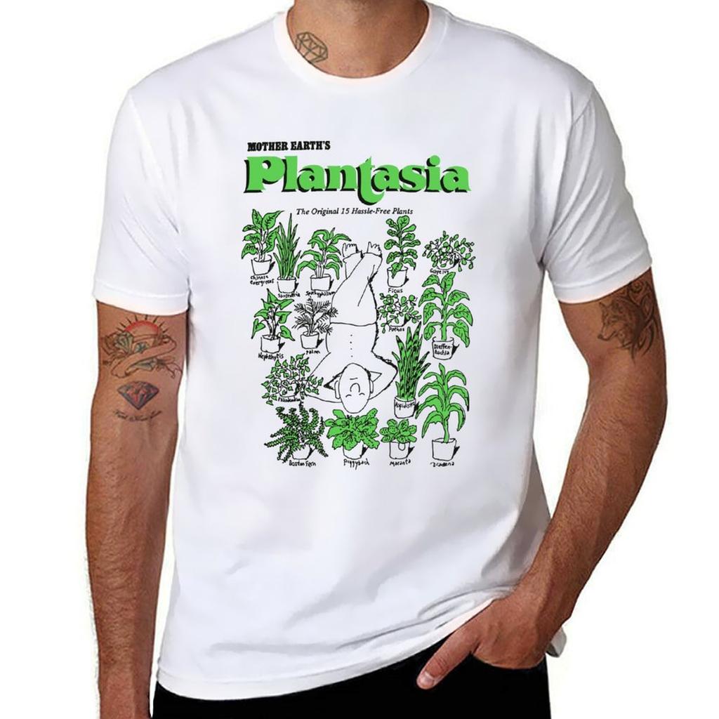 Mother Earths Plantasia Boho Tshirt Casual All Match Tee Shirt For Unisex Tshirt