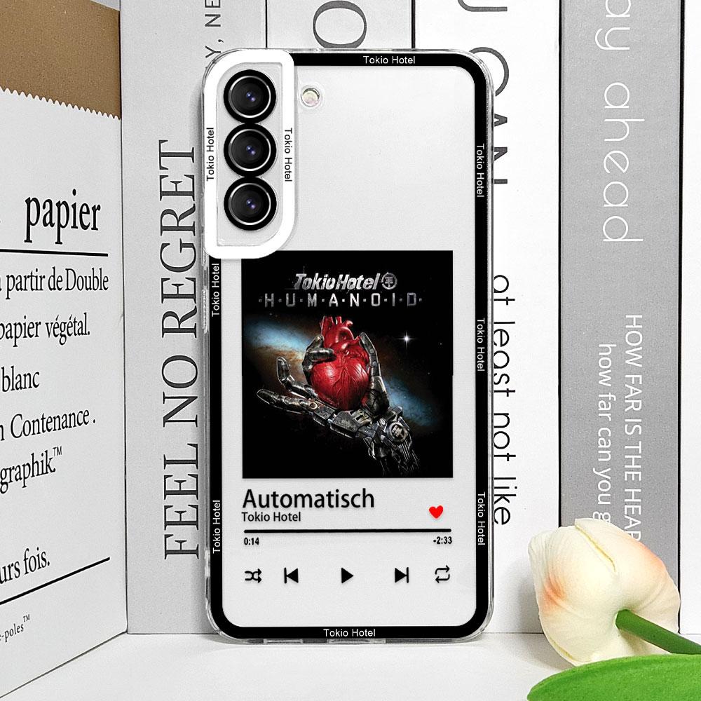 

Чехол для телефона певца Тома Билла Каулица T-tokio Hotel для Samsung Galaxy S23 S24 Ultra S21 S22 FE Мягкий чехол из ТПУ для Samsung S25 Plus For Samsung S23