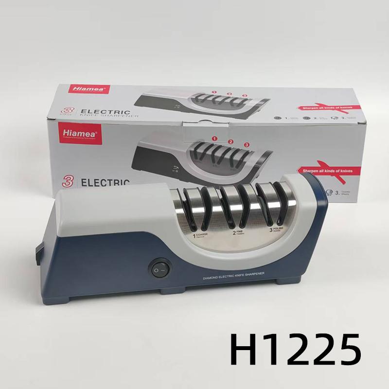 Kitchen Electric Knife Sharpener Multifunctional Automatic Professional 3 Gears Electric Knife Sharpener Kitchen Accessories