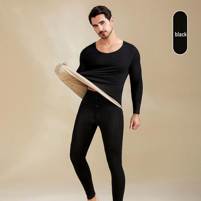 2024 Men's Autumn & Winter German Cashmere Silk Thermal Underwear Set
