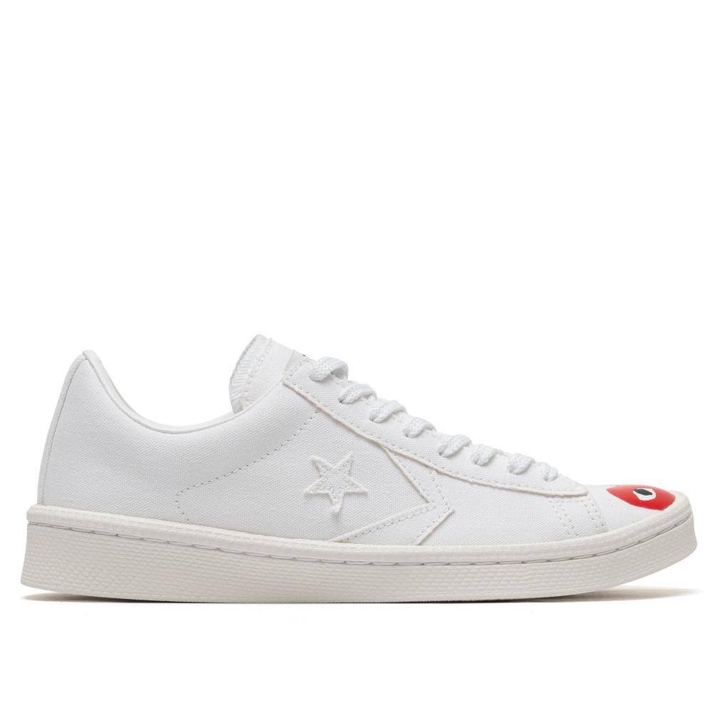 

CDG PLAY Converse Play Red Heart Pro Leather White AZ K123 001 230 cm/US 6