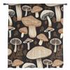 Abstract Retro Mushroom Flower Sheer Curtains For Living Room Kitchen Window Curtains Bedroom Tulle Voile Curtains