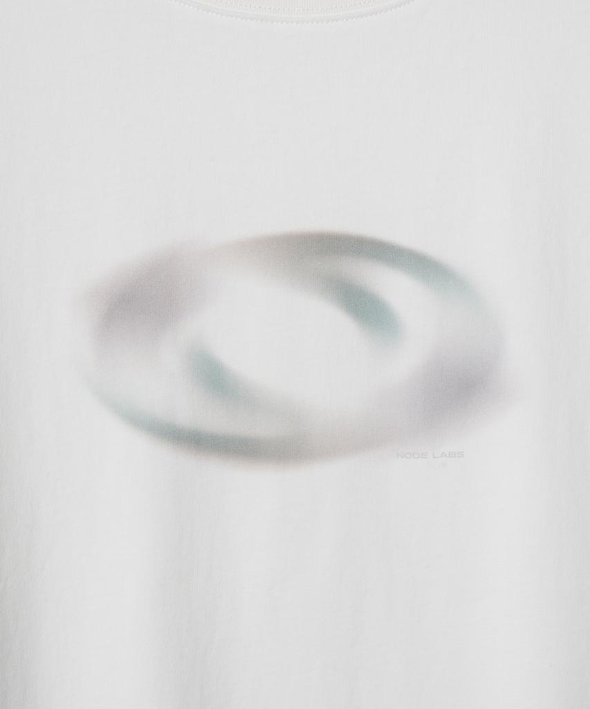 NODE LABS Dev:11 Vibration Graphic Short Sleeve T-Shirt_White