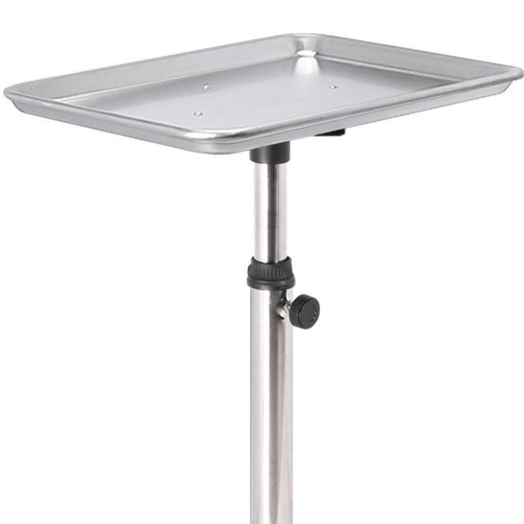 Hair Salon Rolling Cart Tray Stylist Instrument Stand on Wheels for
