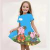 Kpop Demon Hunters Summer Girls Nightgowns 2-12 Years Teen Girl Dress Kids Pajamas Sleepwear=