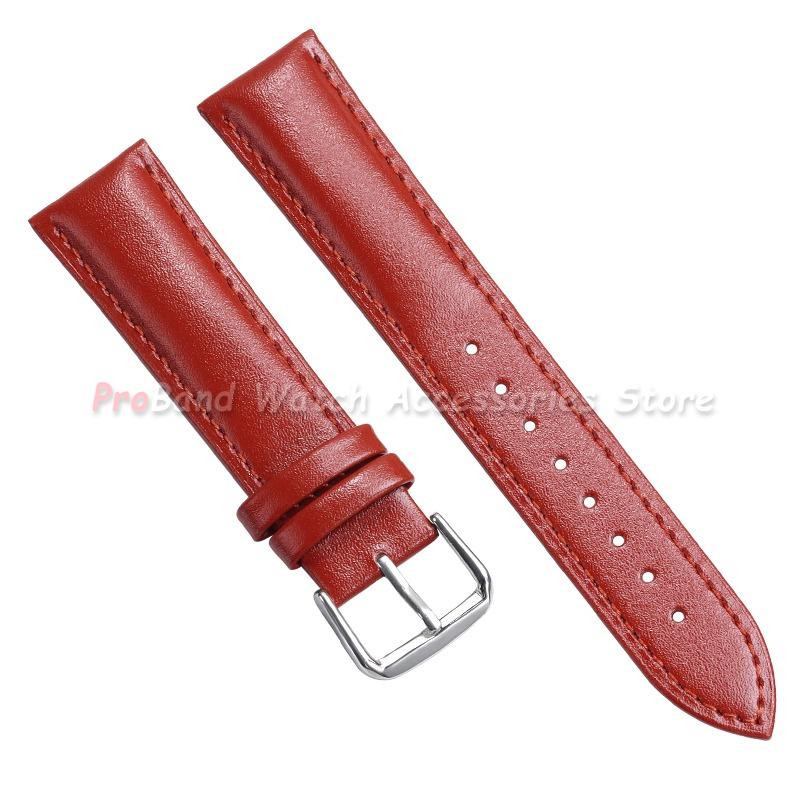 Morbido Cinturino per Orologio in Vera Pelle di Vitello 12/13/14/15/16/17/18/19/20/21/22/23/24mm Cinturini per Orologio Uomo Donna Accessori Cinturino