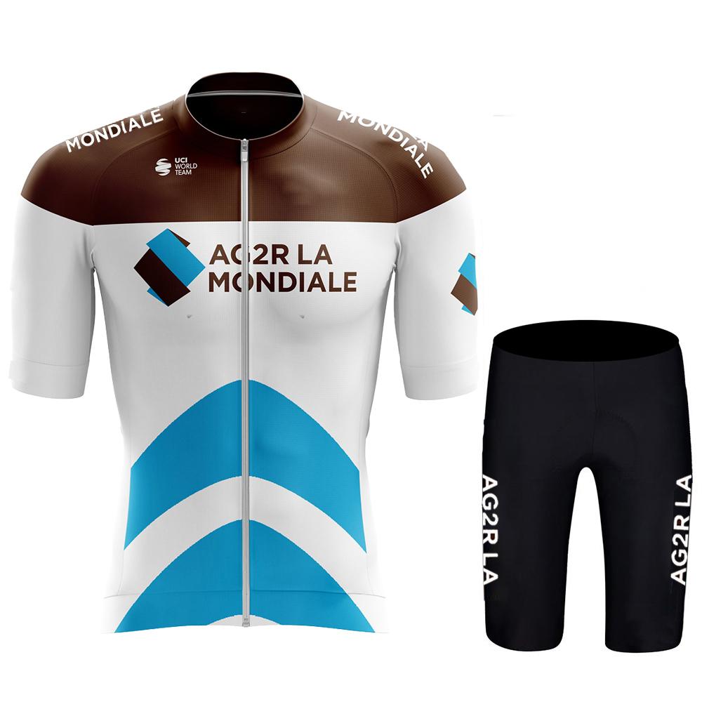 

2026 Ag2r Cycling Bib Bike Man Tricuta Costume Men s Mtb Maillot Shorts Jacket Jersey Uniform Pants Outfit 2026 Gel Summer Clothes Asian size - M