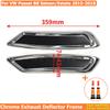 Chrome Exhaust Diffuser Frame For VW Passat B8 Saloon/Estate 2015-2018 Stainless Steel Rear Bumper Exhaust Exterior Accessories