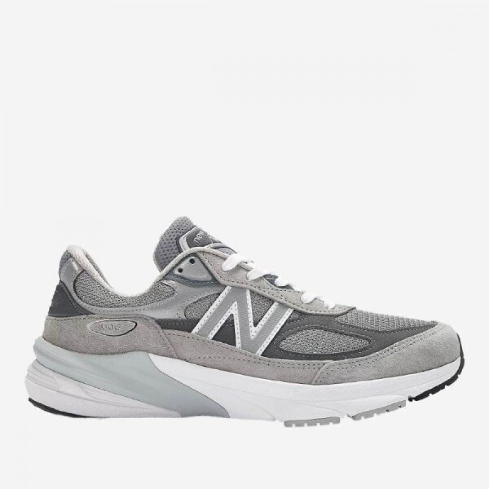 

New Balance Серые сетчатые и замшевые кроссовки 990v6 W990gl6 Серые US8.5