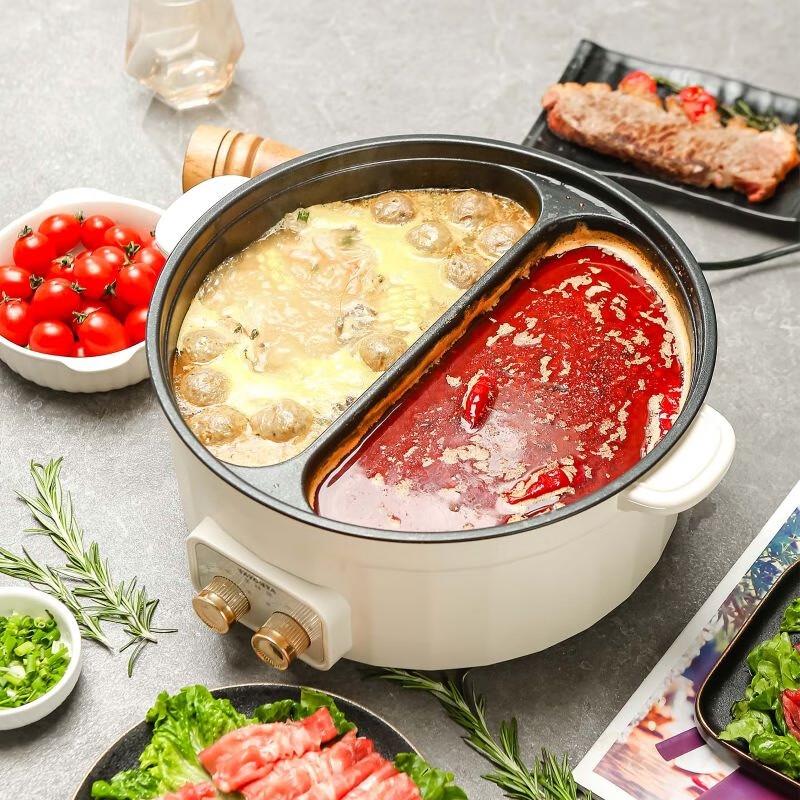 6L Dual-Flavor Electric Hot Pot CN plug (adapter included)