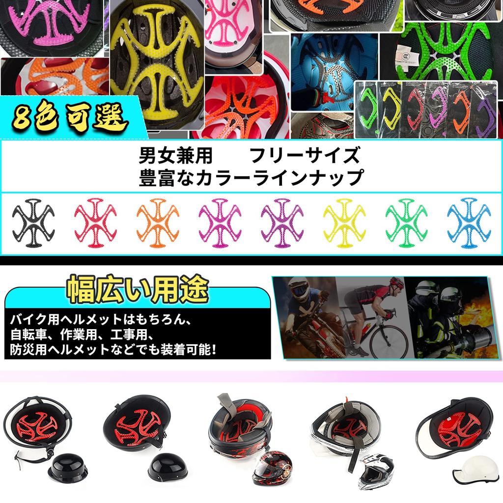 Helmet Ventilation Liner, Helmet Inner, Helmet Liner, Motorcycle Helmet Liner, Silicone Inner Pad, Purple