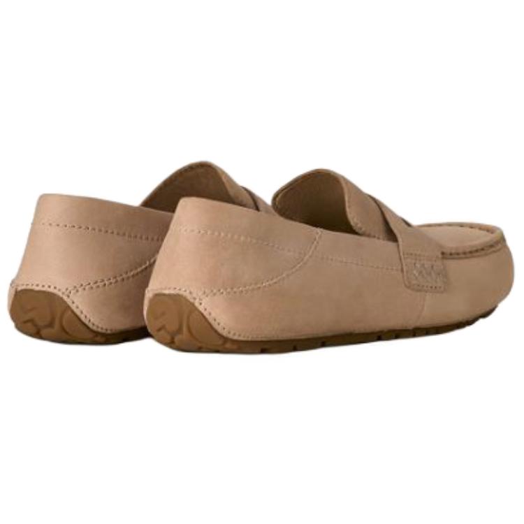 UGG Casual Heritage Sheepskin Slip-On Versatile Loafers Men Loafers Sand 1166762-SAN